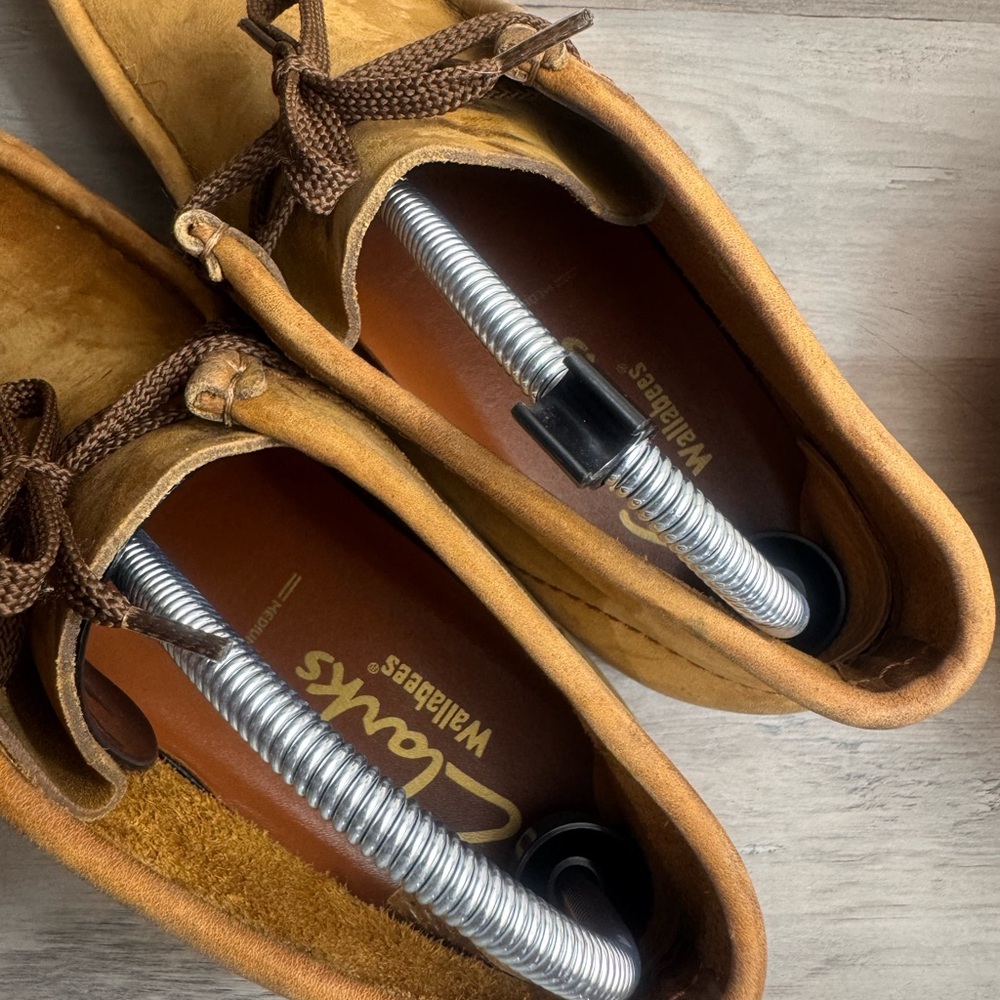 Clarks Men's Chukka Boots Suede Leather, Brown, Size 9.5 - Picture 8 of 9